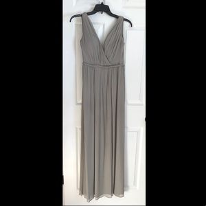 Azazie Grey Bridesmaids Dress